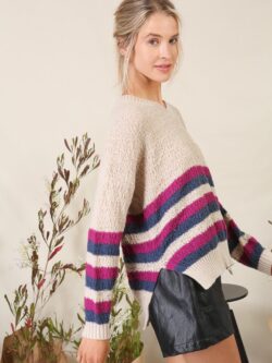 Bold Stripe Blend Sweater
