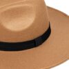 Camel Wide Brim Hat - Image 2