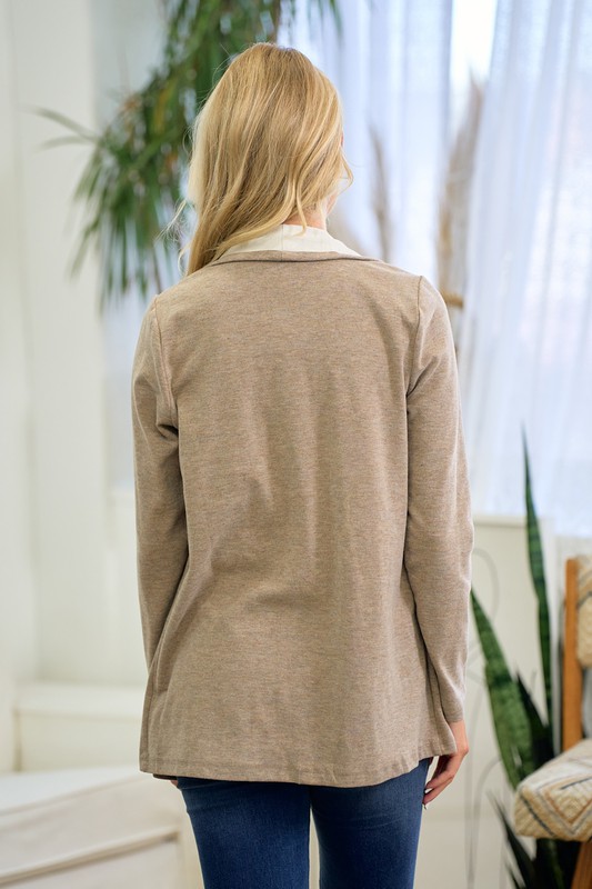 Cozy Draped Cardigan