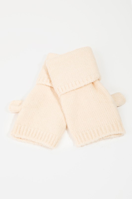 Classic Knit Fingerless Gloves – ON SALE!
