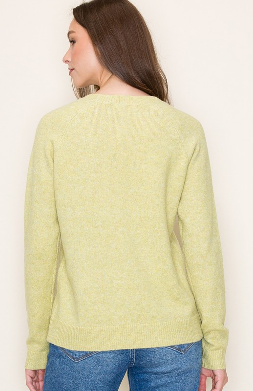 Everyday Soft Sweater, Lime
