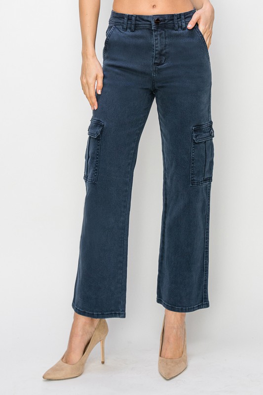 High Rise Cargo Jean/Pant