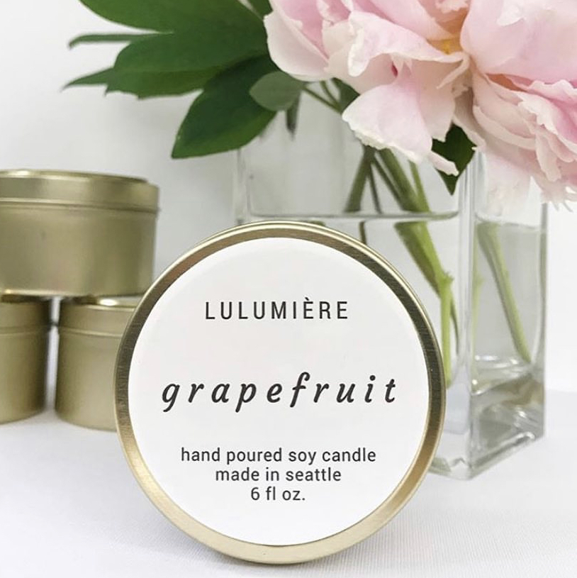 Lulumiere Grapefruit Soy Candle