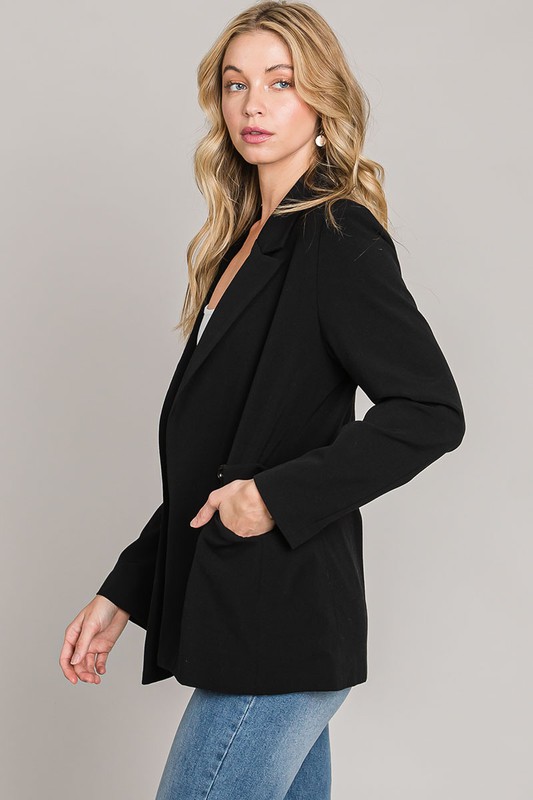 Classic Black Blazer