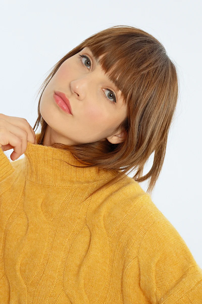 Soft Cable Knit Sweater