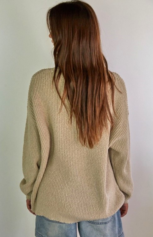 Oversized Cotton Sweater