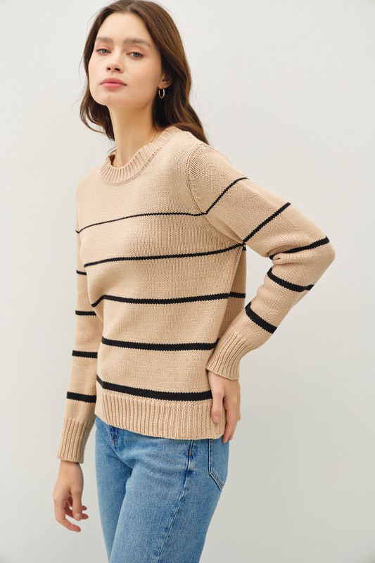 Gradient Stripe Sweater