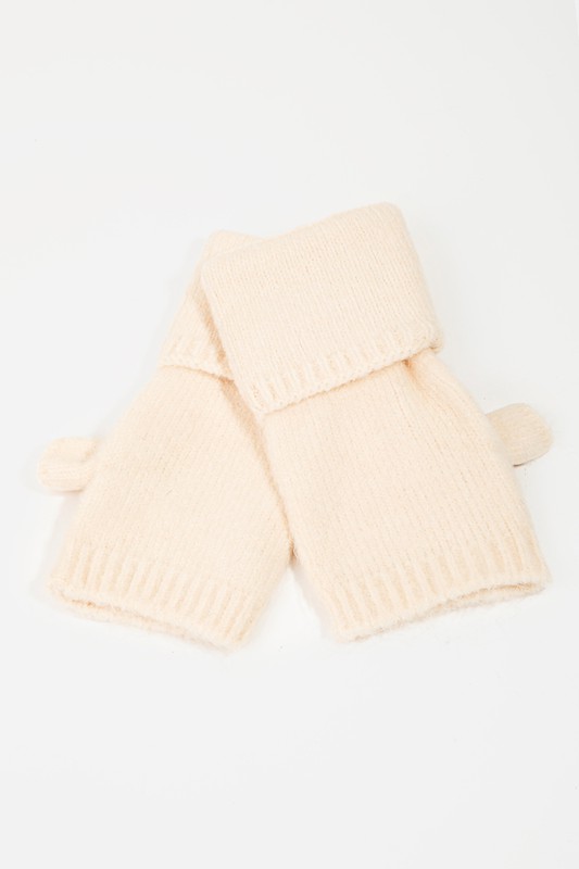 Classic Knit Fingerless Gloves