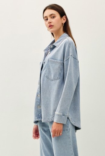 Denim Washed Shacket