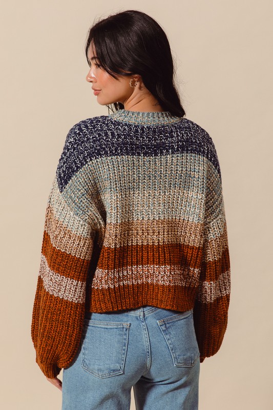 Multi Color Knit Sweater