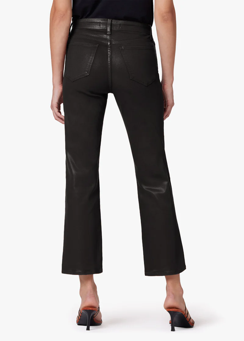 Joe’s Black Coated Crop Jean