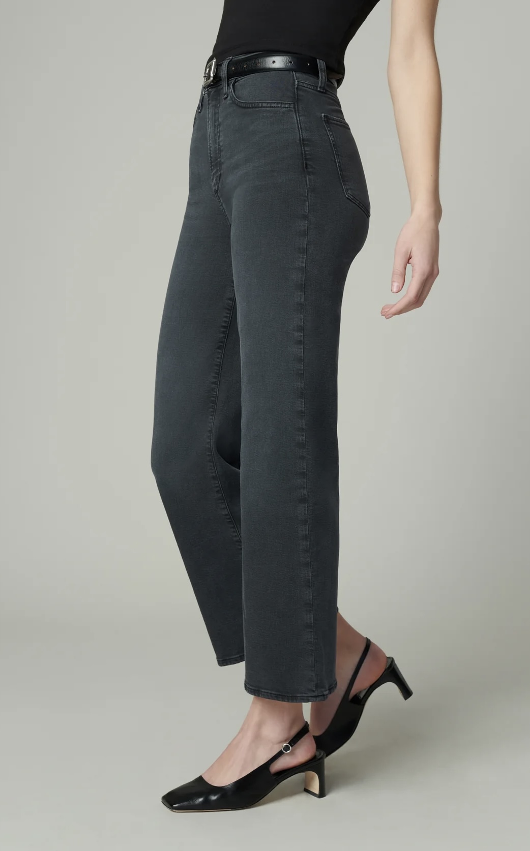 Joe’s Mia Wide Leg, Charcoal