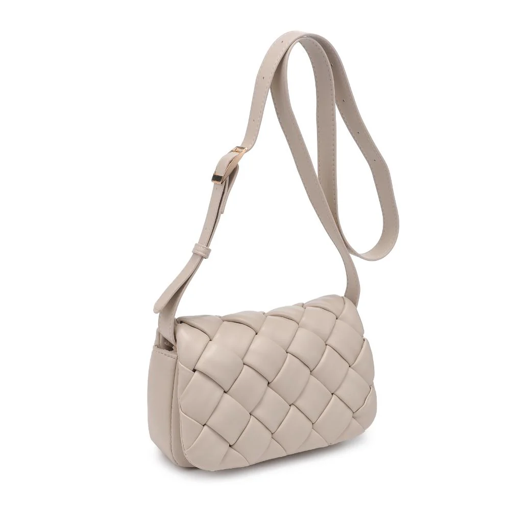 Woven Cube Crossbody