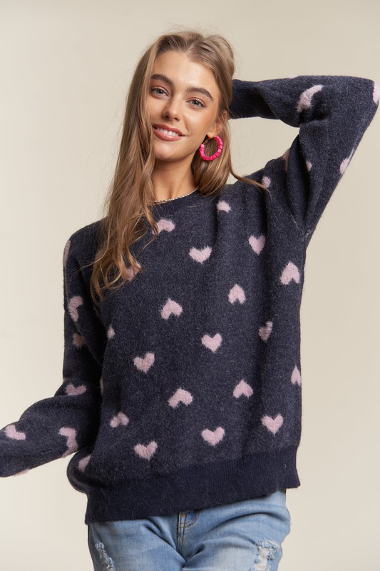 All Over Hearts Sweater – RESTOCK COMING!