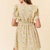 Jacquard Dot Mini Dress - Image 2