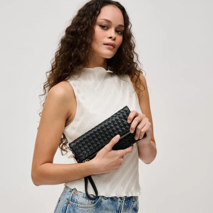 Aria Woven Clutch - Image 2