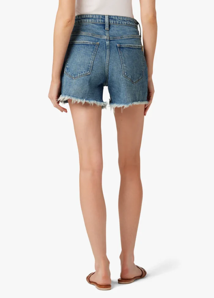 Joe's Frayed Hem Denim Short - Image 3