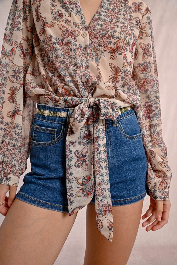 Long Sleeve Summer Blouse - Image 3