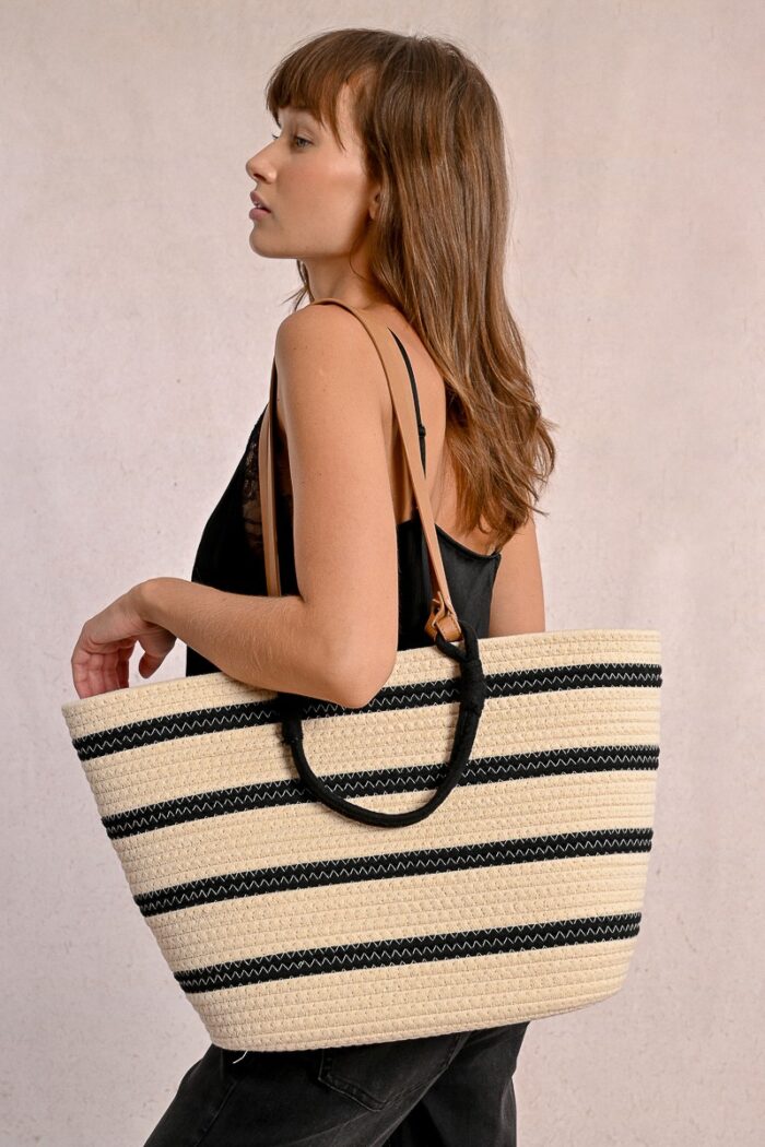Stripe Tote