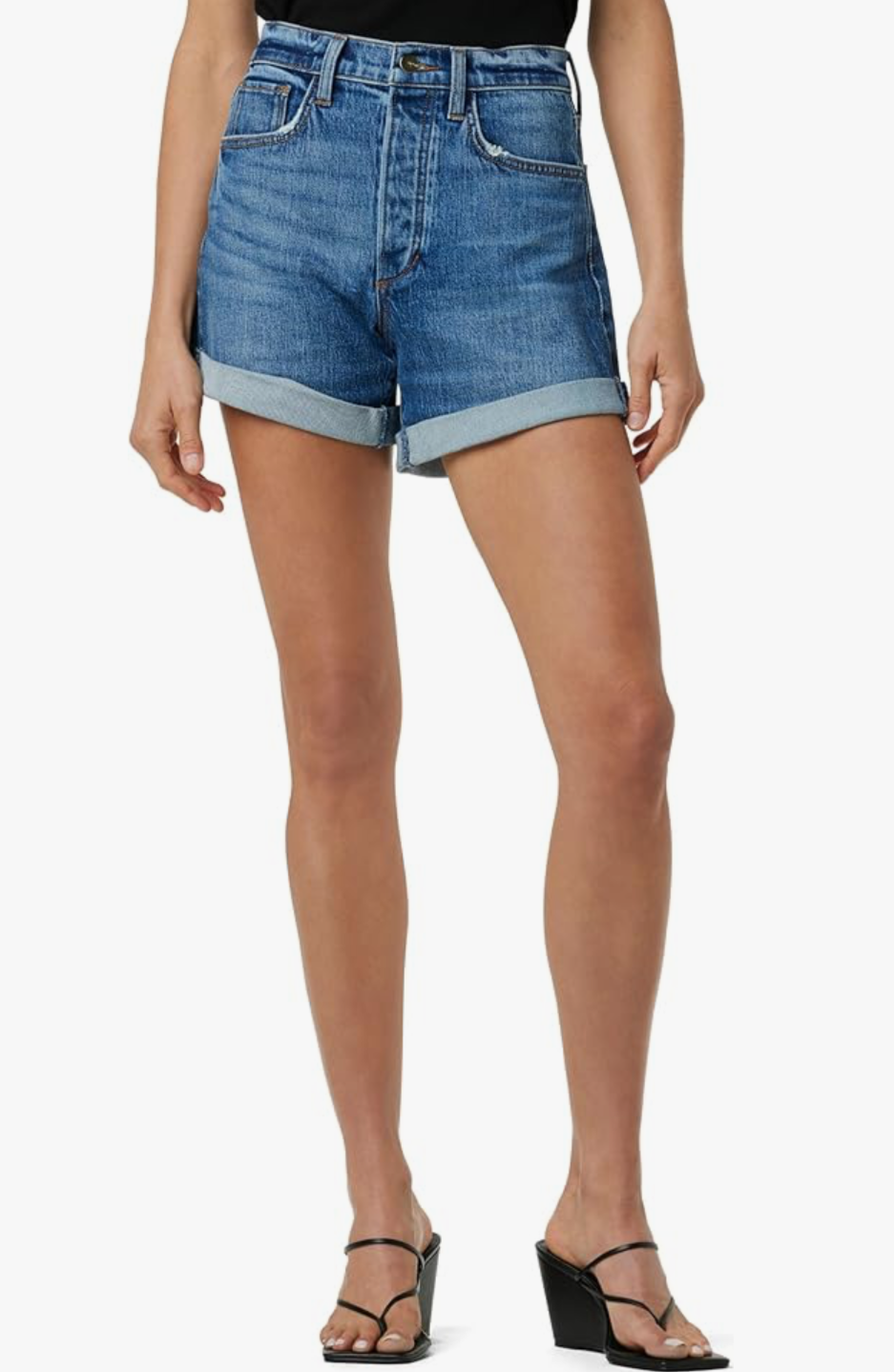 Joe's Rolled Hem Denim Shorts