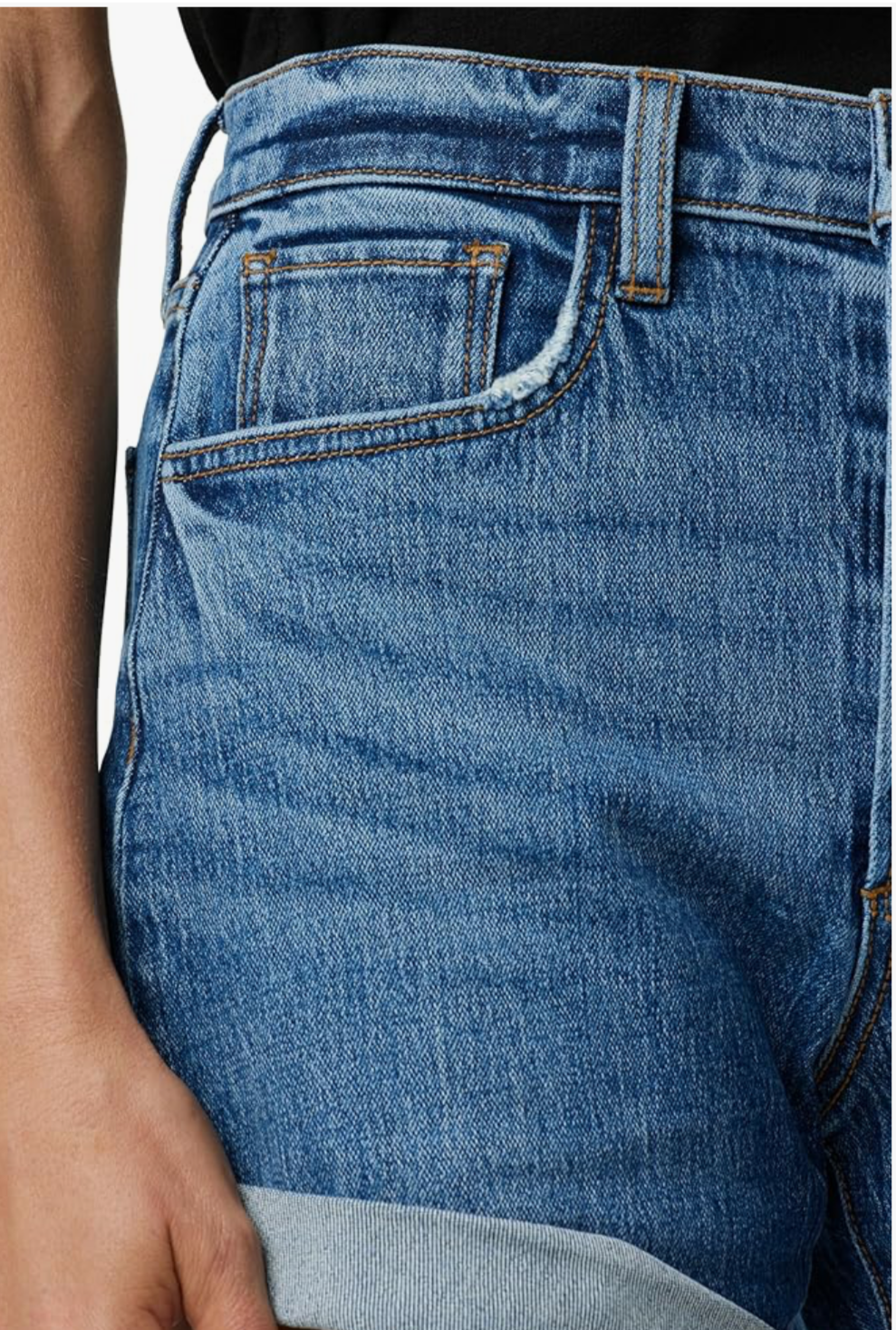 Joe’s Rolled Hem Denim Shorts