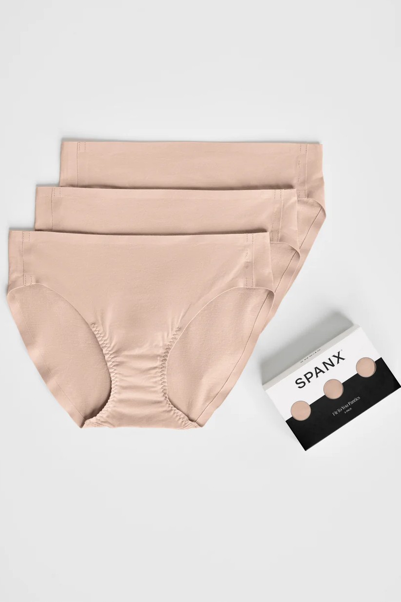 Spanx Bikini Panty, One Size 3 Pack