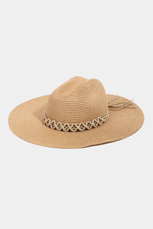 Braided Strap Sunhat