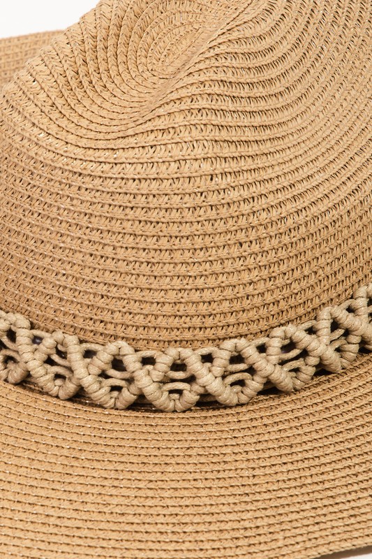 Braided Strap Sunhat