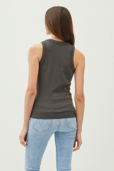 Cotton Scoop Neck Tank