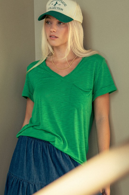 Relaxed Slub Tee