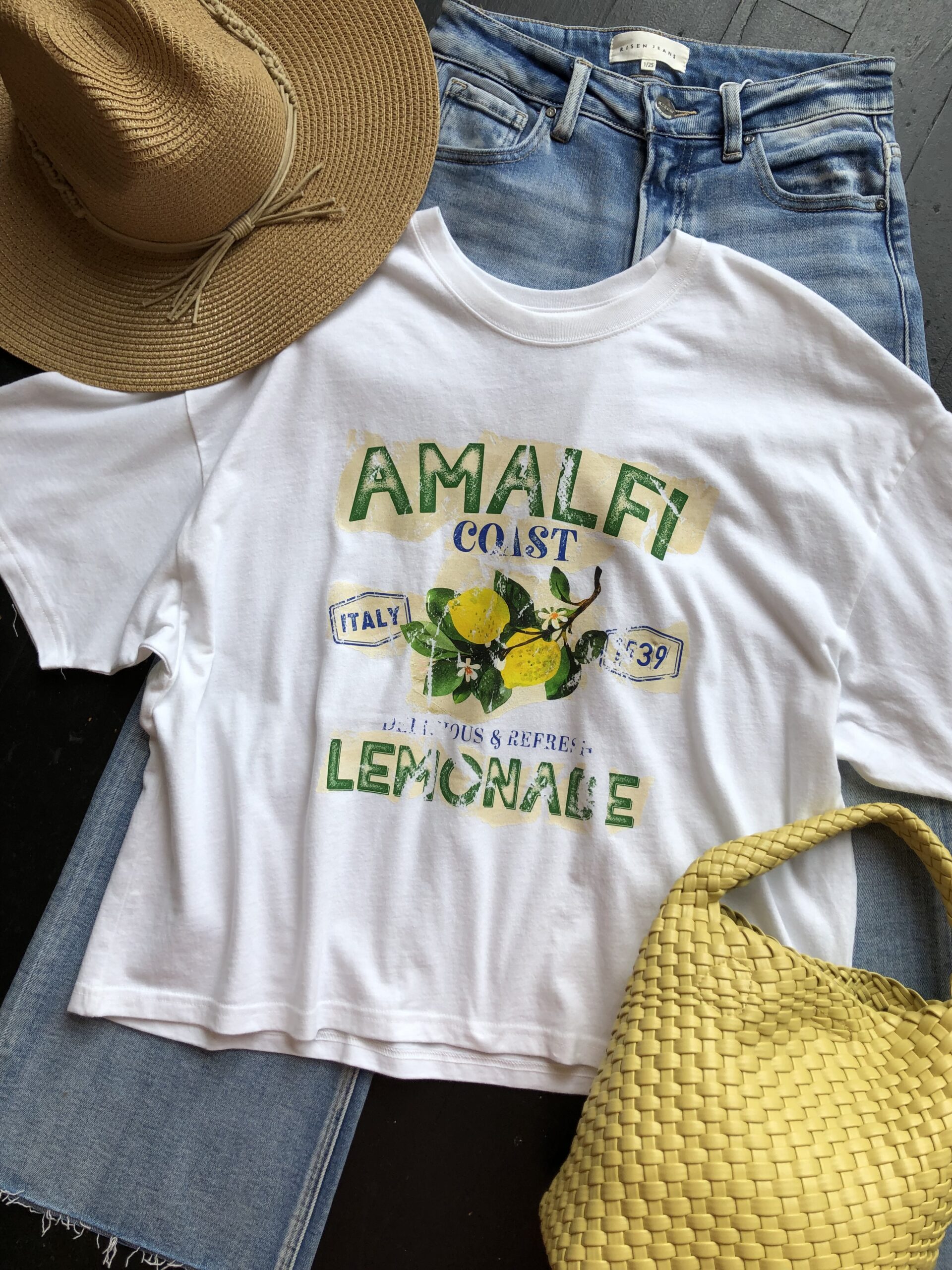 Amalfi Coast Boxy Tee
