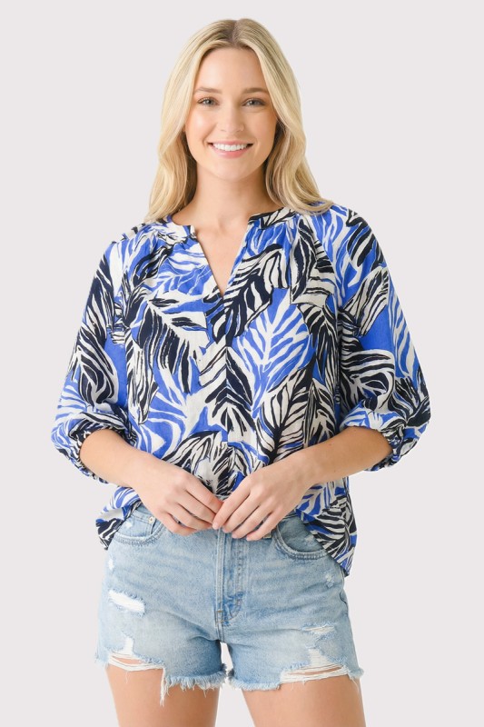 Botanical Print Blouse