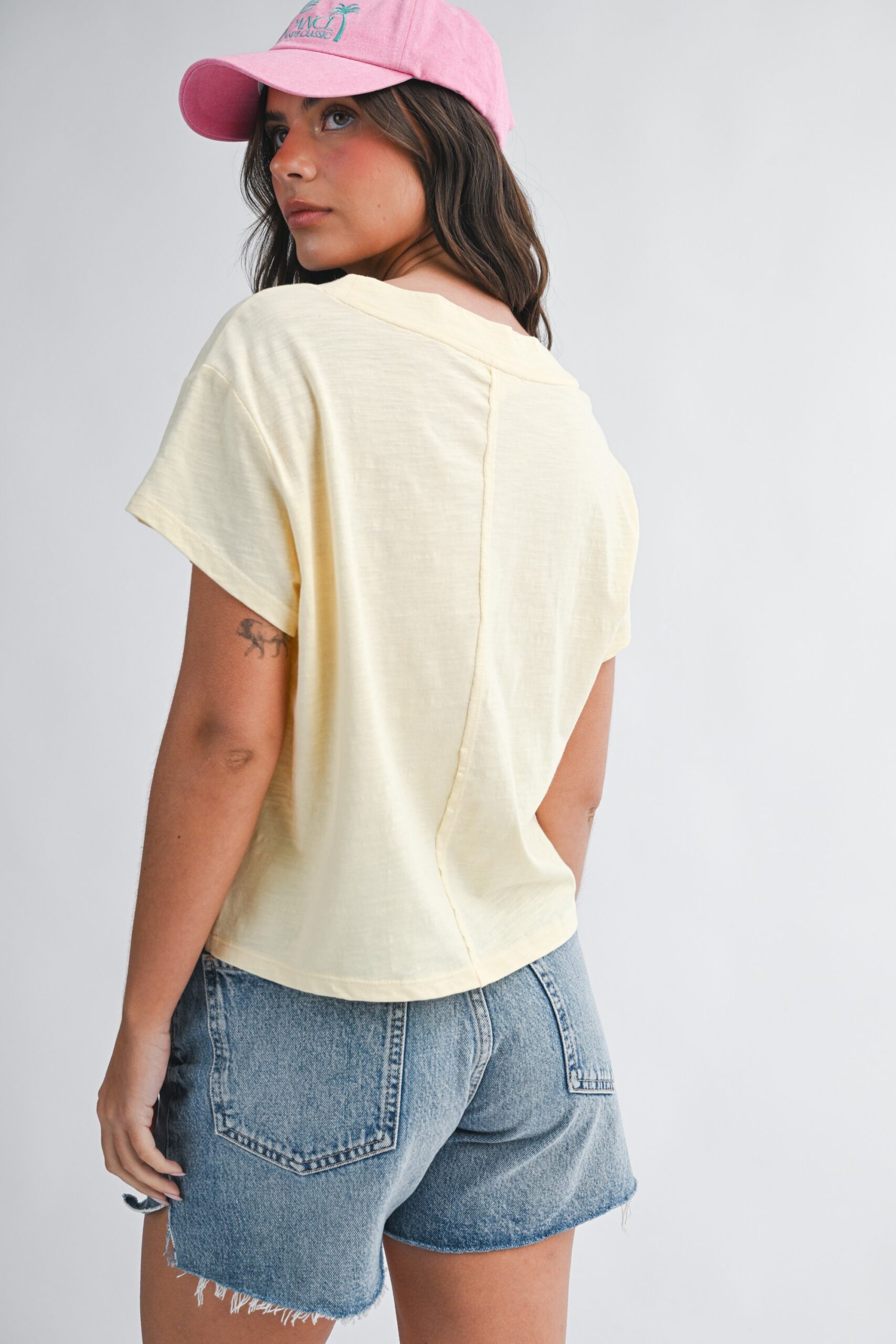 Boxy Slub Tee