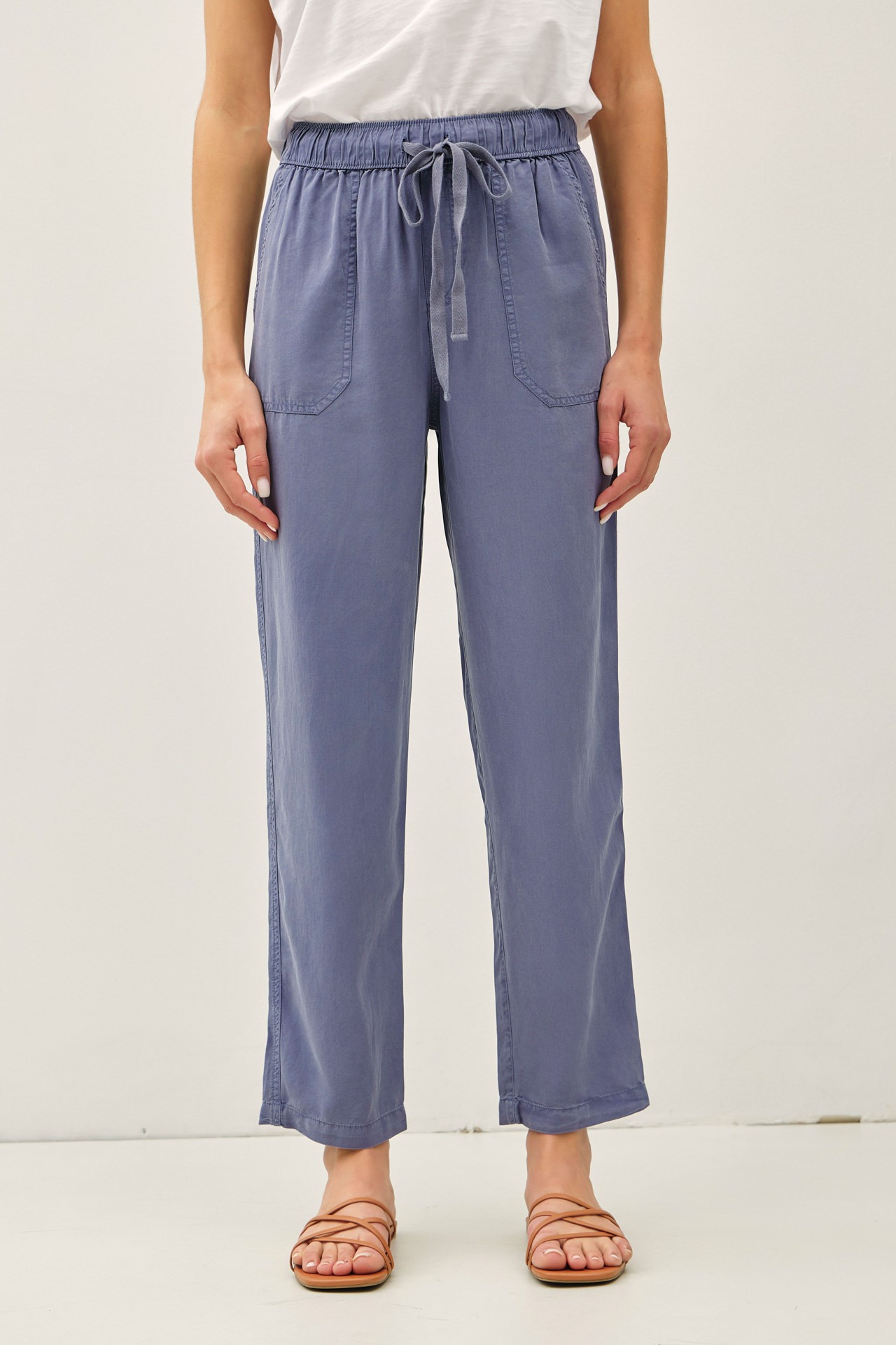 Tencel Drawstring Pant