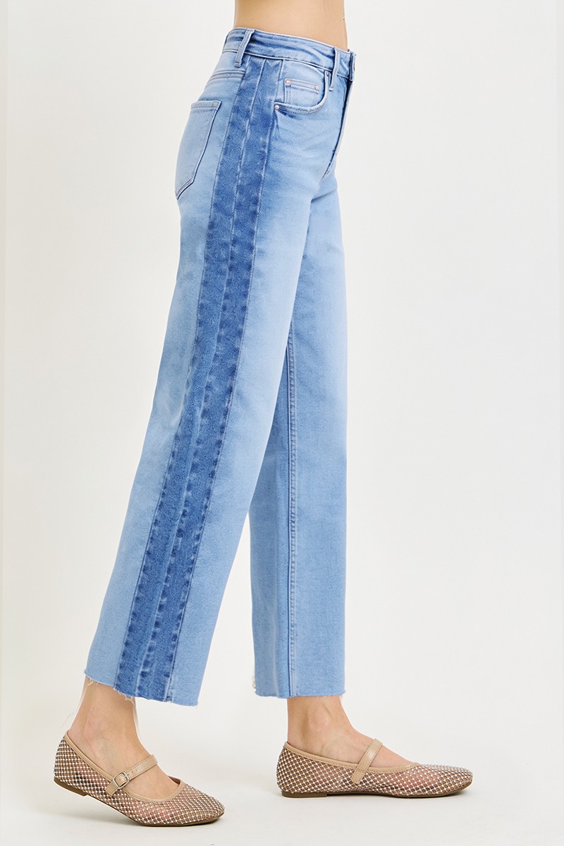 Side Contrast, Ankle Jeans
