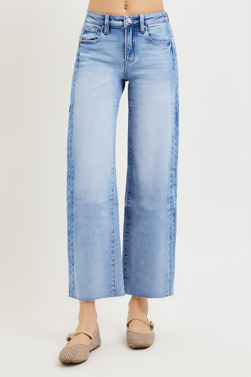 Side Contrast, Ankle Jeans