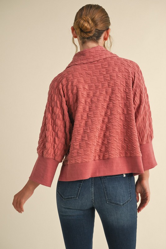 Textured Pullover