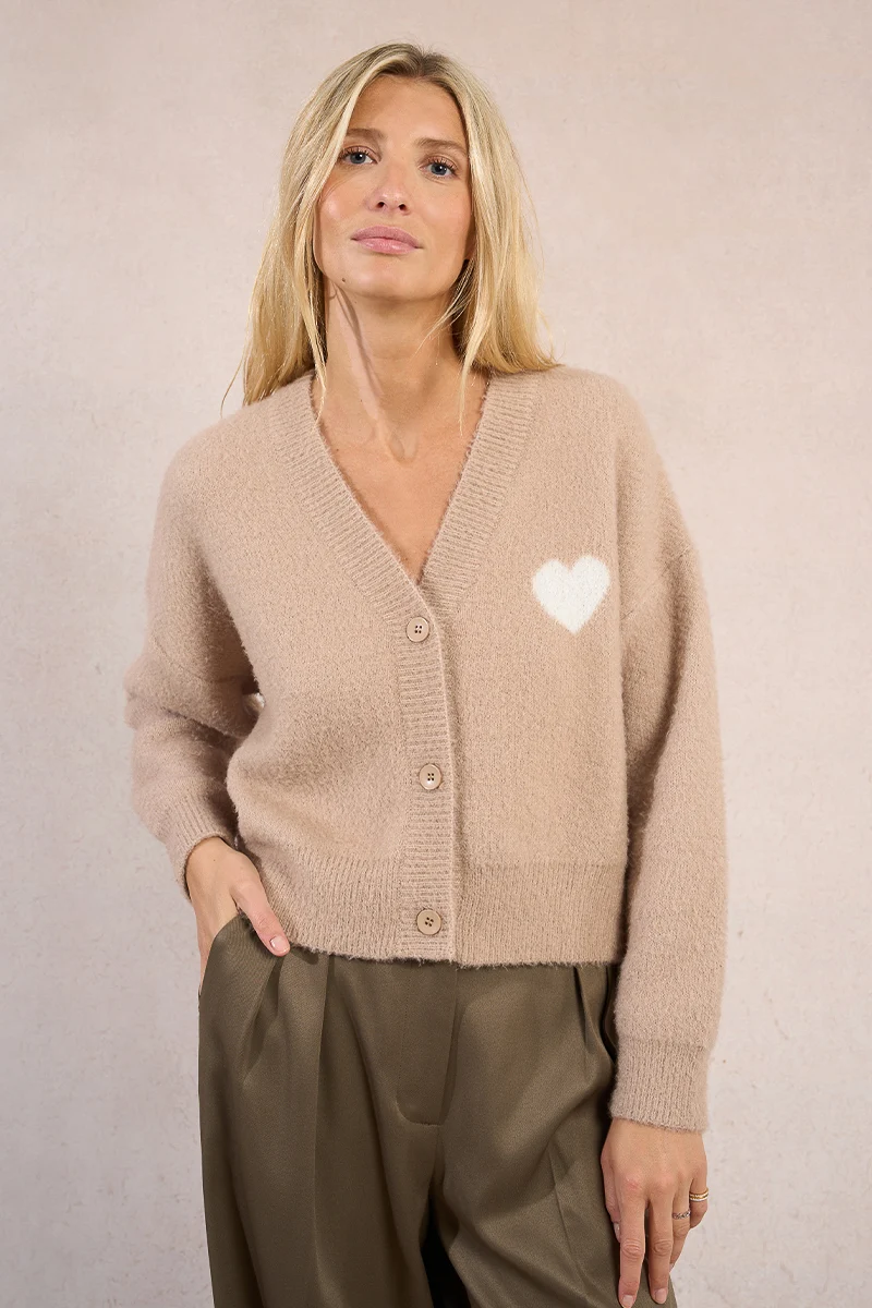 Cozy Heart Cardigan