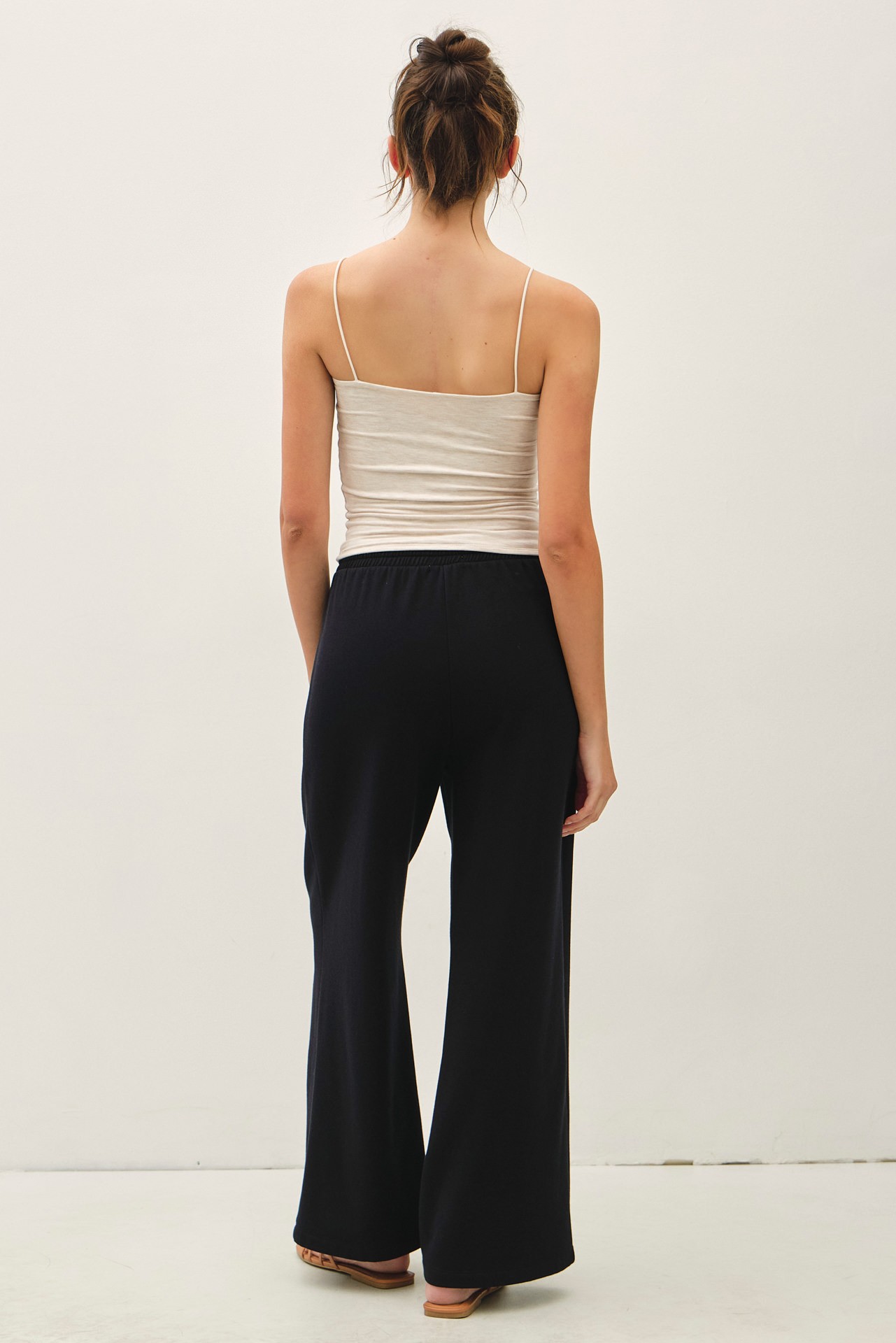 Black Wide Leg Leisure Pant Black Wide Leg Leisure Pant