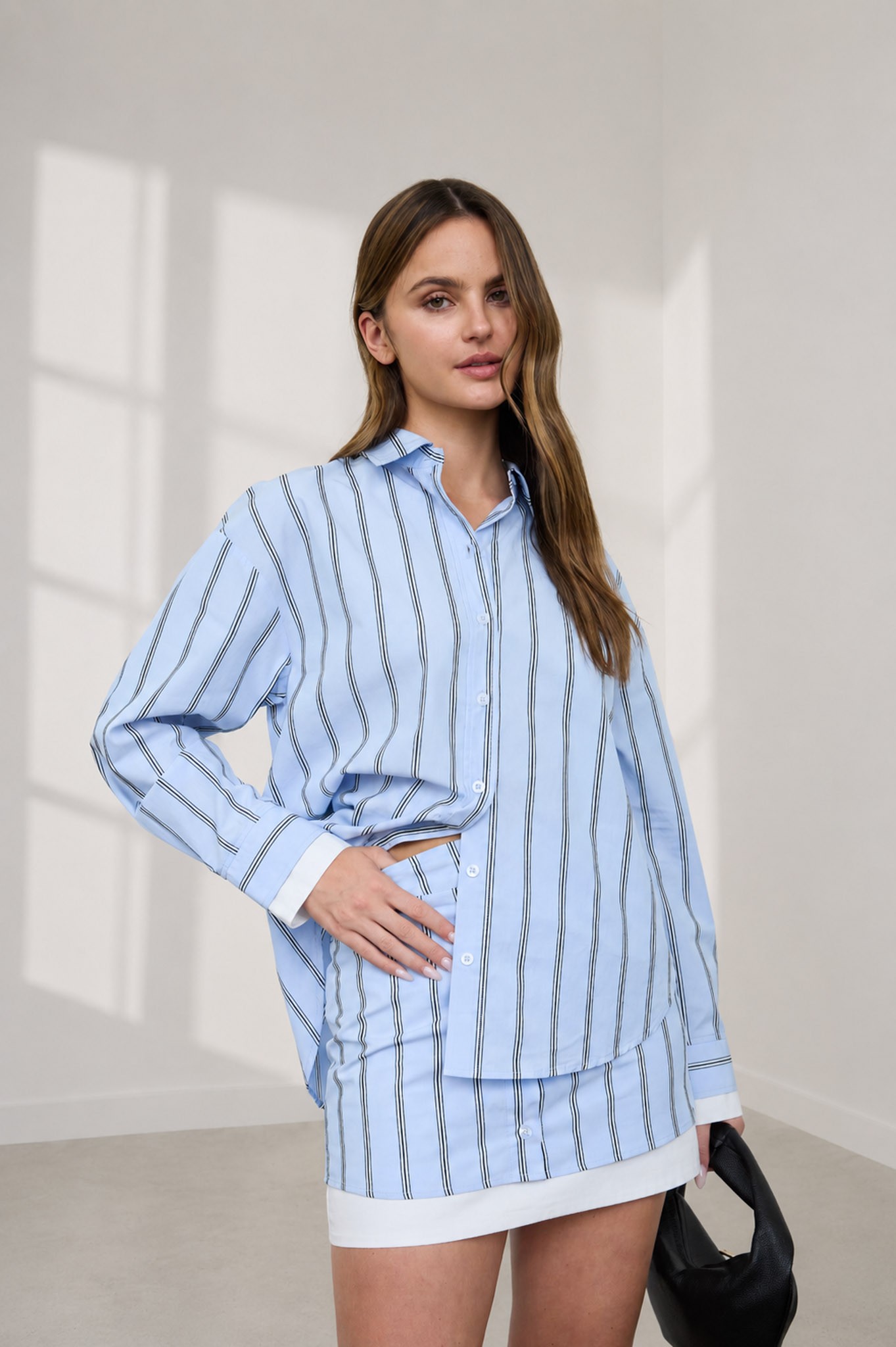 Blue Oxford Stripe Button Down