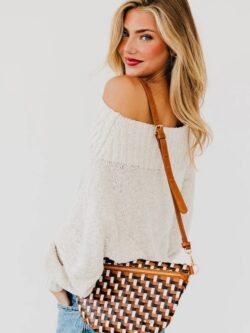 Tri-Color Woven Bum/Crossbody