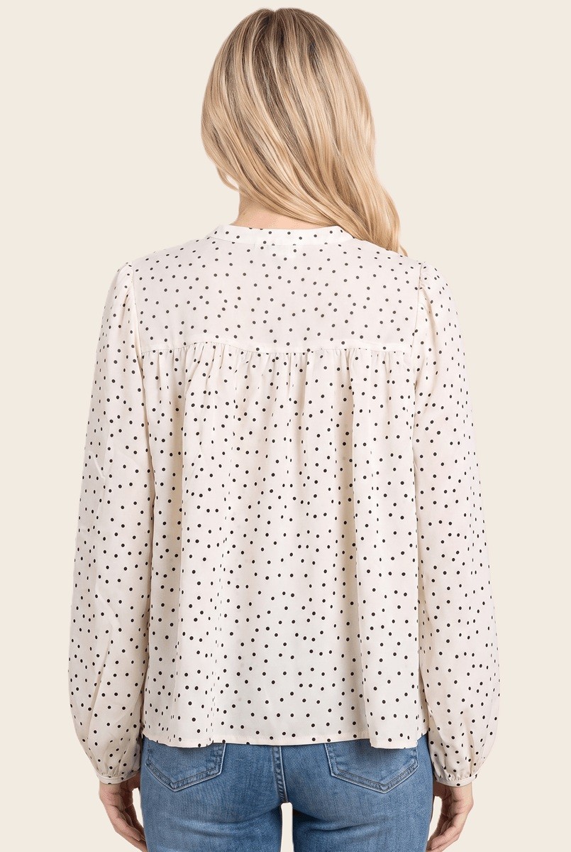 Polka Dot Blouse