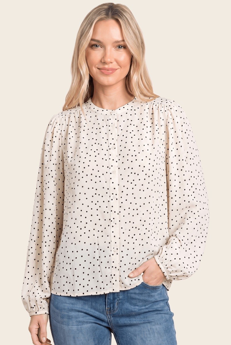 Polka Dot Blouse