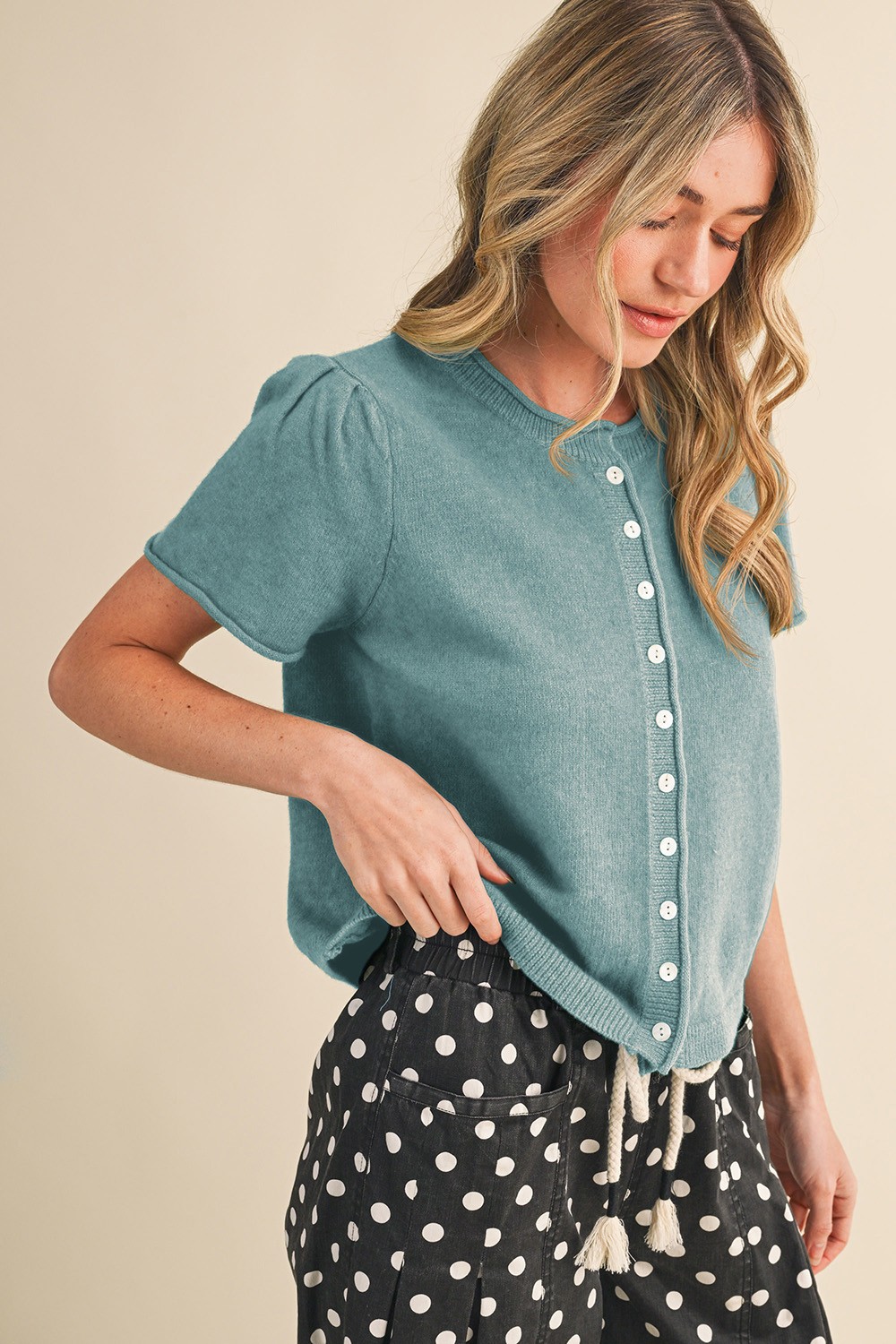 Short Sleeve Cardigan