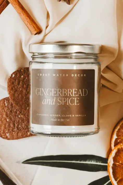 Gingerbread Spice Soy Candle